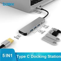 USB Tipo C a 4K HDMI USB-C 3 0 PD Dongle Carregamento HUB Conn