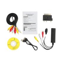 USB2.0 VHS Para DVD Conversor Analógico De Captura De Vídeo Para Jogos Cartão IPTV Áudio Formato