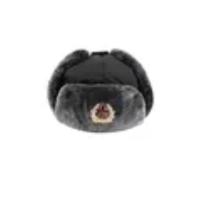 Ushanka Russa Premium de Inverno com Emblema Águia ou Foice e Martelo Ushanka Russa Premium de Inverno com Emblema Águia ou Foice e Martelo