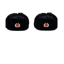 Ushanka Russo: Chapéu de Inverno Cobre Orelhas e Nuca Tamanho 54-62cm Durável Ushanka Russo: Chapéu de Inverno Cobre Orelhas e Nuca Tamanho 54-62cm Durável
