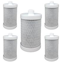 Uso Universal Conjunto 05 Refis Carbon Block 5" Com Rosca