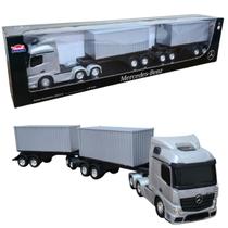 Usual Brinquedos Caminhão Iveco S-Way Rodotrem Catainer 835