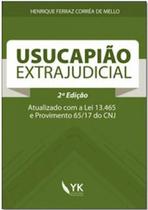 Usucapião extrajudicial - 2018
