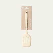 Utensílio de Cozinha Espátula Vazada Silicone Creme - Doremi Casa e Decor Utensílio de Cozinha Espátula Vazada Silicone Creme - Doremi Casa e Decor