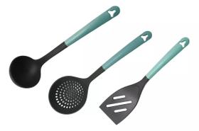 Utensílio De Cozinha Resistente Concha Escumadeira Espátula Utensílio De Cozinha Resistente Concha Escumadeira Espátula