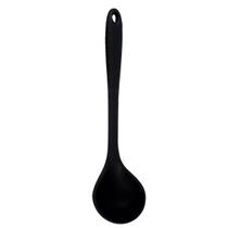 Utensílio P/ Cozinha Concha de Silicone 28cm Preta - 2 Uni
