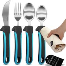 Utensílios adaptáveis BUNMO para artrite de idosos, aderência manual fraca