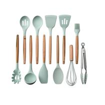 Utensílios de Cozinha - Kit 12 Peças - Cor: Verde Utensílios de Cozinha - Kit 12 Peças - Cor: Verde