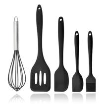 Utensílios De Cozinha Silicone com Fue Kit C/ 5 Peças Utensílios De Cozinha Silicone com Fue Kit C/ 5 Peças