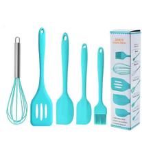 Utensílios De Cozinha Silicone Com Fue - Kit Com 5
