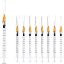 Utensílios de laboratório Sirulken de 1 ml com 25 g e 0,5 cm, pacote estéril com 50 Utensílios de laboratório Sirulken de 1 ml com 25 g e 0,5 cm, pacote estéril com 50