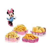 Utensílios Descartáveis Minnie Disney 12 24 36 Peças Pratos De Papel Caixas De Comida Para Utensílios Descartáveis Minnie Disney 12 24 36 Peças Pratos De Papel Caixas De Comida Para