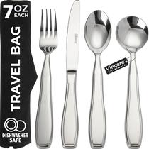 Utensílios pesados Vincere Silverware para tremores e parkinsons Utensílios pesados Vincere Silverware para tremores e parkinsons