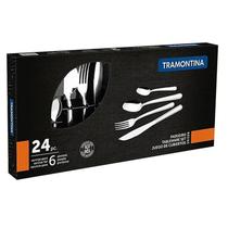 Utilidade faqueiro buzios inox 24 pcs ref 23799071