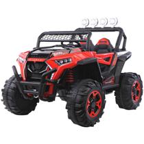 Utv Elétrico Infantil 12V 4x4 2 Assentos Carro Buggy Controle Som Usb Luzes Bluetooth Brinqway Bw131