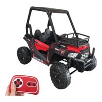 Utv Quadriciclo Elétrico Infantil 12v Importway Vermelho