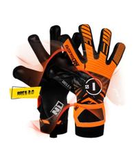 uva de Goleiro Profissional N1 Ares Black 2.0 + Meia Antiderrapante - Envio Mesmo DIA - N1 Gooalkepeer