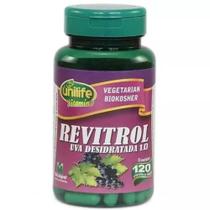 Uva Desidratada Revitrol Resveratrol 120 Cápsulas Unilife