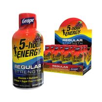 Uva Energy Shot de 5 horas ENERGY Regular, 57 ml, pacote com 12 Uva Energy Shot de 5 horas ENERGY Regular, 57 ml, pacote com 12