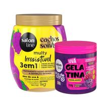 Uva Salon Line Kit com Gelatina e Creme Multy