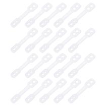 uxcell 40 peças de presilhas plásticas corta-vento para cabides