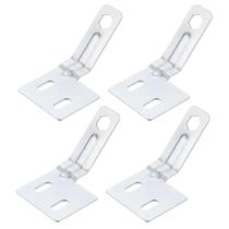 uxcell Kit de Ferragens para Porta Sanfonada 4 Peças em Aço Inoxidável uxcell Kit de Ferragens para Porta Sanfonada 4 Peças em Aço Inoxidável
