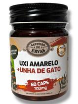 Uxi amarelo Unha de gato 60caps Canteiro de ervas Uxi amarelo Unha de gato 60caps Canteiro de ervas