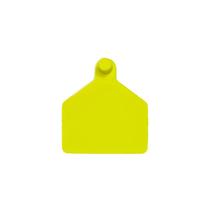V Brinco Bovino Medio Liso Amarelo 50pç - Crisan V Brinco Bovino Medio Liso Amarelo 50pç - Crisan