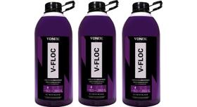 V-Floc Shampoo Neutro Lava Autos Super Concentrado 3L Vonixx