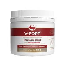 V Fort Pré Treino Sabor Frutas Vermelhas 240g Vitafor V Fort Pré Treino Sabor Frutas Vermelhas 240g Vitafor