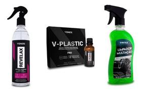 V-plastic Vitrificador + Revelax + Multi Kit Completo Vonixx