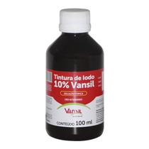 V Tintura de Iodo Vansil 10% 100ml - Vansil