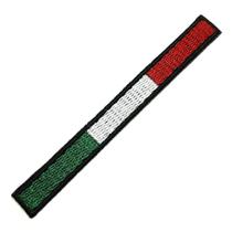 V0001T 01 Bandeira Itália patch bordada termo adesivo