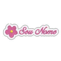 V0040-001 Nome Personalizado Patch Bordado Termo Adesivo V0040-001 Nome Personalizado Patch Bordado Termo Adesivo