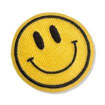 V0048-001 Carinha Sorrindo Patch Bordado 6,8x6,8cm V0048-001 Carinha Sorrindo Patch Bordado 6,8x6,8cm