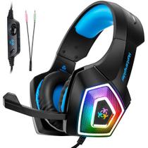 V1 Gaming Headset com baixo cancelando sobre a orelha Headph estéreo