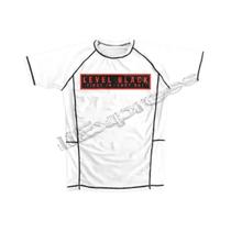 V1 LXB AJJ Preto Secagem Rápida Rash Guard Gym Tee Levelxblack Jersey RANKED V2 NÍVEL NEGRO Moto Top