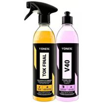 V40 polidor vonixx + cera carnauba vonixx tok final 500ml