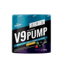 V9 Pump Pré Treino Sabor Açaí e Guaraná Pote 300g Shark Pro