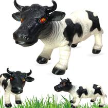 Vaca De Brinquedo Grande Com Som De Borracha Fazendinha Vaca De Brinquedo Grande Com Som De Borracha Fazendinha