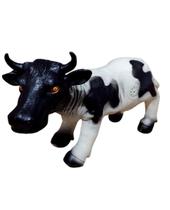 Vaca Malhada Borracha Animal Brinquedo Fazenda Vaquinha Som