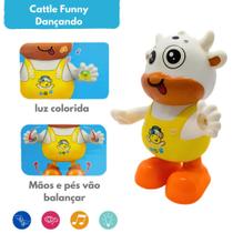 Vaca Musical Cattle Funny a Pilha - Feng Sheng Vaca Musical Cattle Funny a Pilha - Feng Sheng