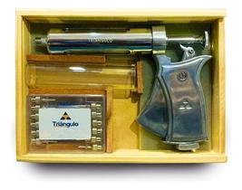 Vacinador Para Gado Automático Pistola Triangulo +12 Agulhas