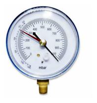 Vacuômetro Analógico Refrigeração Rosca 1/8 NPT Vacuômetro Analógico Refrigeração Rosca 1/8 NPT