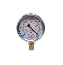 Vacuômetro Diam.63mm (2.1/2) Vertical -30 Inhg X -760 Mmhg