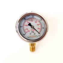 Vacuômetro vertical - diam.63mm (2.1/2” ) com escala de -30 inHg x -760 mmHg
