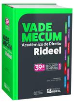 Vade Mecum Acadêmico De Direito Rideel 2024 - 39 Edição