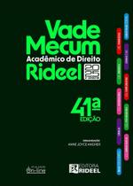 Vade Mecum Acadêmico De Direito Rideel 2025 - 1º Semestre Vade Mecum Acadêmico De Direito Rideel 2025 - 1º Semestre