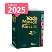 Vade Mecum Acadêmico de Direito Rideel 40 Edição 2025