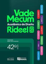 Vade Mecum Acadêmico de Direito Rideel 42ª Edição - Tradicional (2026)